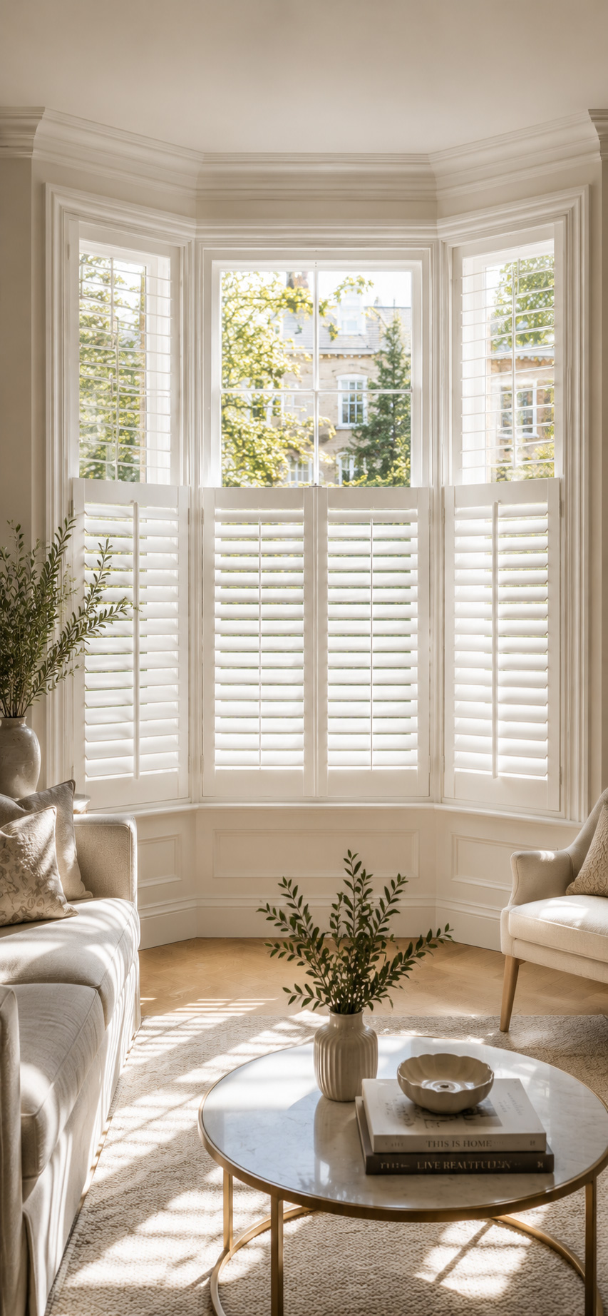 Urban Bespoke Shutters - Bay Window Shutters